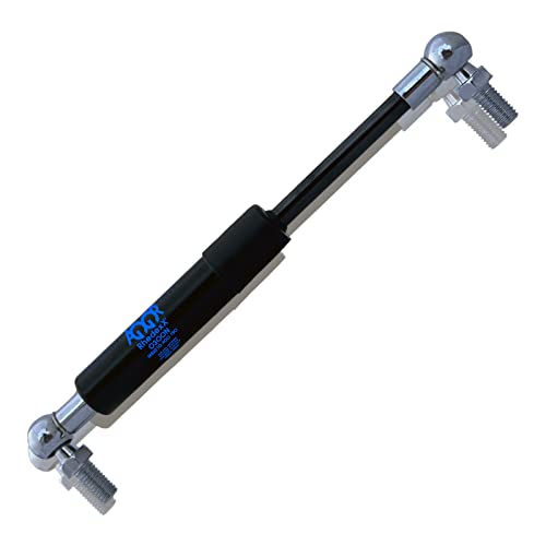 RhedexX® Gasdruckfeder Kugelkopf 400mm/150mm 100N-1.250N M8 Gewinde Gasdruckdämpfer (2OO N) von RhedexX
