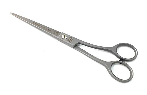 Solinger Hundeschere- Hundeschere profi-Fellschere-GERADE Schneide- ergonomische Form-ohne Haken- ca.18,5 cm lang-runde Spitze-rostfrei von Rhein Instrumente