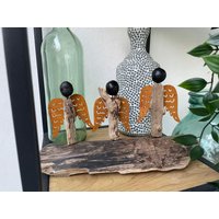 Engel Trio Aus Treibholz Als Mutmacher, Trostspender Oder Schutzengel Engel Trio Aus Treibholz Als Mutmacher, Trostspender Oder Schutzengel von RheinholzDeko