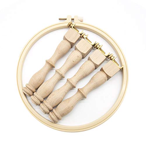 Rheross Verstellbarer Tragbarer Stick Rahmen StäNder Set StäNder Handarbeiten Kreuz Stich Rahmen Gestell Desktop Stick StäNder von Rheross