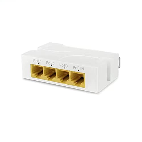 Rhghfujhgy Ersatzzubehör 4Port Gigabit POE Extender 1000M 1 Bis 3 Netzwerk-Switch-Repeater IEEE802.3Af/at Plug&Play für PoE-Switch NVR IP-Kamera AP Rhghfujhgy Ersatzzubehör 4Port Gigabit POE Extender 1000M 1 Bis 3 Netzwerk-Switch-Repeater IEEE802.3Af/at Plug&Play für PoE-Switch NVR IP-Kamera AP von Rhghfujhgy