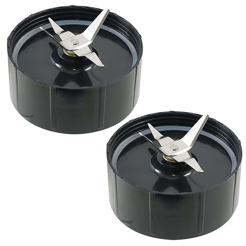 Rhinenet 2PCS Cross Blades Replacement Parts Compatible with Magic Bullet Stirring Blade Juicer 250W Cross Blade, Ice Shaver Spare Blade Replacement Part for Magic Blender Juicer Accessories MB1001 Rhinenet 2PCS Cross Blades Replacement Parts Compatible with Magic Bullet Stirring Blade Juicer 250W Cross Blade, Ice Shaver Spare Blade Replacement Part for Magic Blender Juicer Accessories MB1001 von Rhinenet