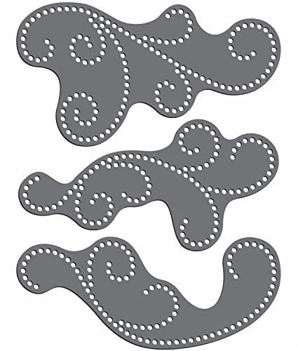Rhinestone Genie RT1-SCR001 FLOURISHES 001 Magnetische Strass-Schablone, Flexibler Magnet, schwarz Rhinestone Genie RT1-SCR001 FLOURISHES 001 Magnetische Strass-Schablone, Flexibler Magnet, schwarz von Rhinestone Genie