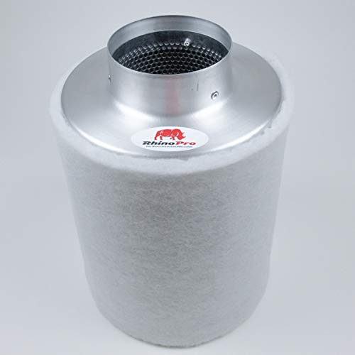 Rhino Filter Pro 1350 m³/h Geruchsfilter 250 mm von Tiptop Home
