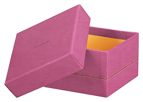 Rhodia 194558C - Set mit 5 Boxen, small, viereckig 16x16 cm, viereckig 20x20 cm, medium und large, elegant aus Kunstleder, ideal für Ihre Organisation, 1 Set, Fuchsia Rhodia 194558C - Set mit 5 Boxen, small, viereckig 16x16 cm, viereckig 20x20 cm, medium und large, elegant aus Kunstleder, ideal für Ihre Organisation, 1 Set, Fuchsia von Rhodia