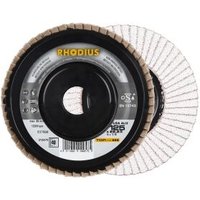 1x Rhodius lga alu Fächerschleifscheibe Korn:40 Ø125mm von RHODIUS ABRASIVES