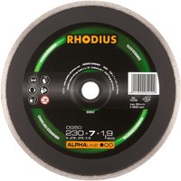 Rhodius Abrasives - rhodius DG50, 1 Stück, 105 x 7,0 x 1,6 mm, Diamanttrennscheibe von RHODIUS ABRASIVES