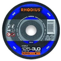 Freihandtrennscheibe ksmk Stahl ø 180 mm Bohrung 22,23 mm 10 Stück für Winkelschleifer - Rhodius Freihandtrennscheibe ksmk Stahl ø 180 mm Bohrung 22,23 mm 10 Stück für Winkelschleifer - Rhodius von Rhodius