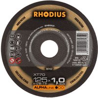 Rhodius - gebraucht] Alph Aline Xt70 Trennscheibe Trenn Scheibe Edelstahl 125 x 1 0 x 22 23 Mm B-Ware von Rhodius