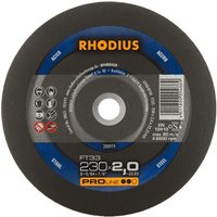 Rhodius Abrasives - rhodius FT33, 25 Stück, 230 x 2,0 mm, Trennscheibe von RHODIUS ABRASIVES