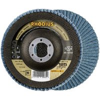 Rhodius 210482 LSZ F3 Fächerschleifscheibe Durchmesser 125mm Bohrungs-Ø 22.23mm Edelstahl Rhodius 210482 LSZ F3 Fächerschleifscheibe Durchmesser 125mm Bohrungs-Ø 22.23mm Edelstahl von Rhodius