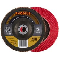 RHODIUS TOPline JUMBO SPEED Fächerschleifscheibe 180 x 22,23 mm K40 RHODIUS TOPline JUMBO SPEED Fächerschleifscheibe 180 x 22,23 mm K40 von Rhodius