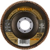RHODIUS TOPline LGZ F Fächerschleifscheibe RHODIUS TOPline LGZ F Fächerschleifscheibe von Rhodius