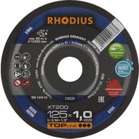 RHODIUS TOPline XT200 EXTENDED Extradünne Trennscheibe 125 x 1,0 x 22,23 mm RHODIUS TOPline XT200 EXTENDED Extradünne Trennscheibe 125 x 1,0 x 22,23 mm von Rhodius