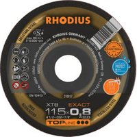 RHODIUS TOPline XT8 EXACT Extradünne Trennscheibe 115 x 0,8 x 22,23 mm RHODIUS TOPline XT8 EXACT Extradünne Trennscheibe 115 x 0,8 x 22,23 mm von Rhodius