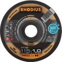 RHODIUS PROline XT38 X-LOCK Extradünne Trennscheibe 115 x 1,0 x 22,23 mm RHODIUS PROline XT38 X-LOCK Extradünne Trennscheibe 115 x 1,0 x 22,23 mm von Rhodius