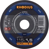 RHODIUS XT77, 100 Stück, 115 x 1,5 mm, Trennscheibe von Rhodius