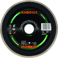 Rhodius - Diamanttrennscheibe DG50 Fliesen ø 180 mm Bohrung 30 mm für Winkelschleifer von Rhodius