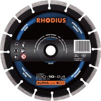 LD50, 1 Stück, 180 x 10,0 x 2,4 mm, Diamanttrennscheibe - Rhodius von Rhodius