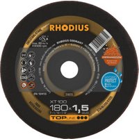 RHODIUS TOPline XT100 EXTENDED Extradünne Trennscheibe 180 x 1,5 x 22,23 mm RHODIUS TOPline XT100 EXTENDED Extradünne Trennscheibe 180 x 1,5 x 22,23 mm von Rhodius