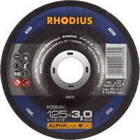 Rhodius KSMK 200636 Trennscheibe gekröpft 125 mm 1 St. Stahl von Rhodius