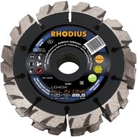 Rhodius - LD404 all in one, 1 Stück, 125 x 12,0 x 28,5 mm, Mauerschlitzfräse von Rhodius