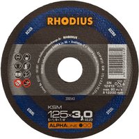 1x Rhodius ksm Metall Trennscheibe Ø125 mm - Dicke 3 mm - von RHODIUS ABRASIVES