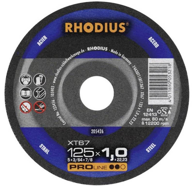 Rhodius Trennscheibe Trennscheibe von Rhodius