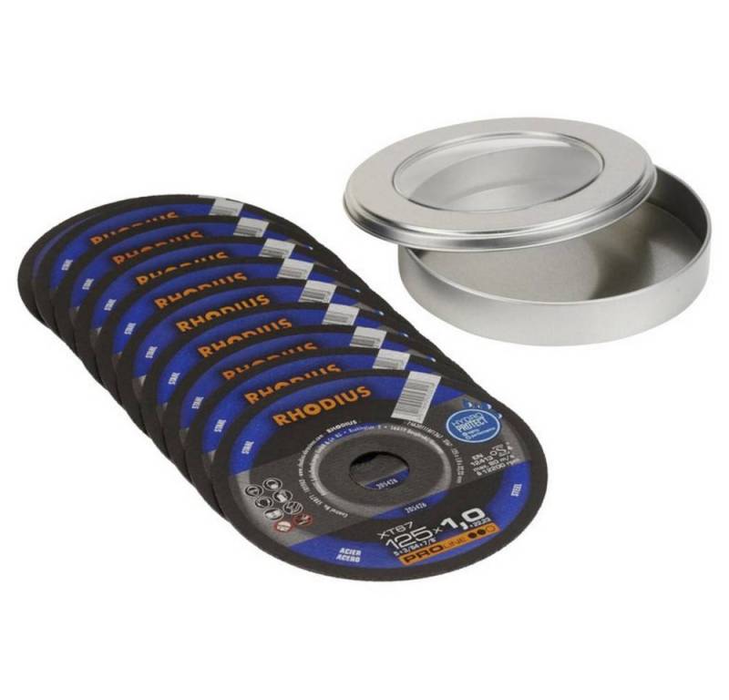 Rhodius Trennscheibe XT38 Trennscheiben-Set 125 x 1.5 x 22.23 mm 210744 von Rhodius