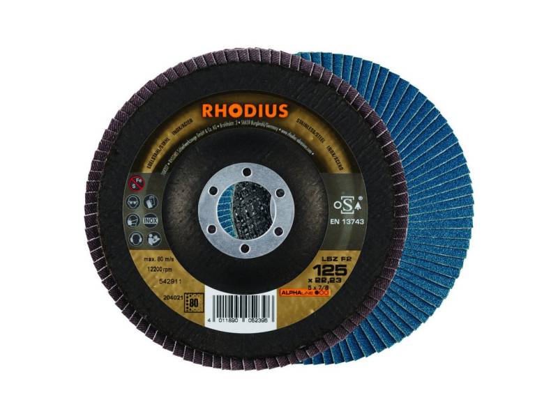Rhodius Winkelschleifer Rhodius Schleifscheibe LSZ F2 K80 Stahl Ø 125 mm Rhodius Winkelschleifer Rhodius Schleifscheibe LSZ F2 K80 Stahl Ø 125 mm von Rhodius