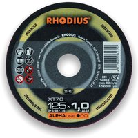 Trennscheibe xt 70 125x1mm, Pack a 100 Stück - Rhodius von Rhodius