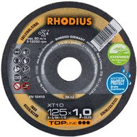 Rhodius - XT10 206163 Trennscheibe gerade 125 mm 1 St. Edelstahl, Stahl von Rhodius