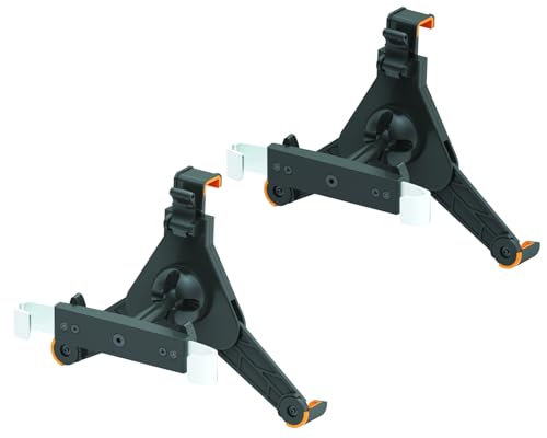 Rhombutech 2er Set Universal Tablet Auto/KFZ Halterung für die Kopfstütze - Winkel verstellbar für iPad/Galaxy Tablet - mit & ohne Case nutzbar [7 bis 8,5 Zoll] von Rhombutech