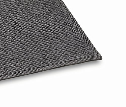 Rhomtuft Badematten Plain Zinn - 02 60x90 cm von Rhomtuft