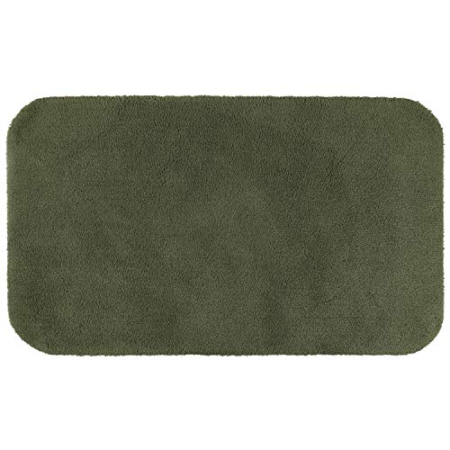 Rhomtuft Badteppiche Aspect Olive - 404 70x120 cm von Rhomtuft