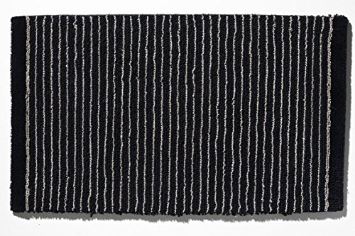 Rhomtuft Badteppiche Lin schwarz-Natur - 1160 Rhomtuft Badteppiche Lin schwarz-Natur - 1160 von Rhomtuft