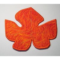 Mittlerer Teller in Traubenblattform | Orange von RhondaMadeIt