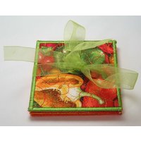 Pfefferuntersetzer Mehrfarbige Borte 4Er-Set Pfefferuntersetzer Mehrfarbige Borte 4Er-Set von RhondaMadeIt
