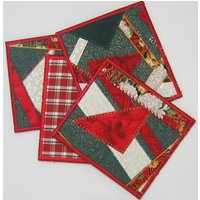 Weihnachtsuntersetzer | 4Er Set von RhondaMadeIt