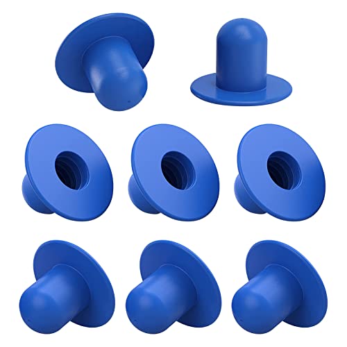 8pcs Schwimmbad Dichtstopfen, Poolstopfen Stopfen, Pool Siebloch Stopfen,Oberirdische Schwimmbecken-Sieblochstopfen, Blau von Rhsemi