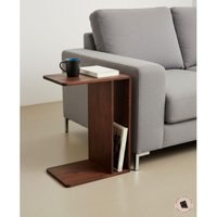 Handgemachter Moderner C-Förmiger Sofatisch Aus Holz Mid-Century Zeitschriftenhalter Handgemachter Moderner C-Förmiger Sofatisch Aus Holz Mid-Century Zeitschriftenhalter von RhysBoscoDesign