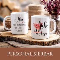 Personalisierte Tasse, Tasse Mit Namen, Sprüchen, Geschenk Für Mitarbeiter, Oma Kaffeetasse, Mama von RiDanielleKreativ