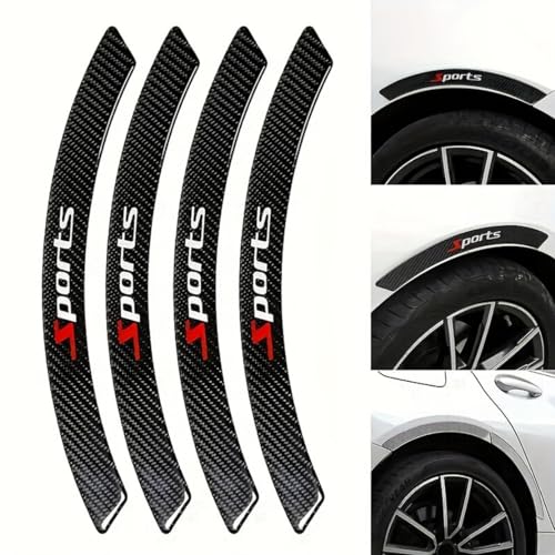 RiJpex Auto 4pcs Augenbrauen Zierstreifen,kompatibel mit Mercedes-Benz GLA X156 H247,yebrow Anti-Kratz-Streifen von RIJPEX