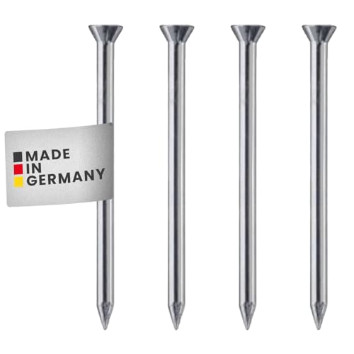 Rikama - 100 Bildernägel - Stahlnägel für den Einsatz in Ziegelstein, Putz & Holz geeignet (23 mm) von RiKaMa ONLINEVERSAND AUS EINER HAND