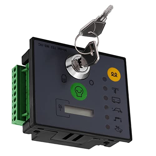 RiToEasysports 702 Ms HC Manual Start Generator Controller - Microcomputer -Steuerungs LED Fehleranzeige LCD Akku Zeit für Generatorsteuerung und Überwachung Geeignet RiToEasysports 702 Ms HC Manual Start Generator Controller - Microcomputer -Steuerungs LED Fehleranzeige LCD Akku Zeit für Generatorsteuerung und Überwachung Geeignet von RiToEasysports