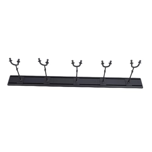 RiToEasysports Gitarrenhänger, 5 Verstellbare Haken Wandmontage Gitarrengestell, 270 Grad Rotierender Gitarren -Wandbügel mit Platz Sparender Display -Rack, Aluminiumlegierung Gitarren Mount System von RiToEasysports