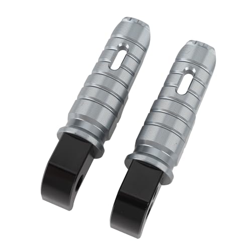 RiToEasysports Hinteren Beifahrerfußstifte Anodierte Aluminiumlegierung Motorrad-Footstützen für YZF R7 MT-07 MT-09 XSR 700 Tracer 9 GT GT+ FZ-07 FZ-09 FJ-09 2021-2024 (Ti-Farbe) von RiToEasysports