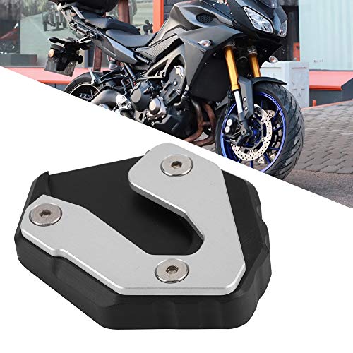 RiToEasysports Kickstand -Verlängerungsplatte, CNC Aluminium -Legierung Nicht Schlupf Side Ständer Vergrößerungsstabilisator für MT09 Tracer 900GT mit HEX Socket Werkzeug, Schwarz und Silber, RiToEasysports Kickstand -Verlängerungsplatte, CNC Aluminium -Legierung Nicht Schlupf Side Ständer Vergrößerungsstabilisator für MT09 Tracer 900GT mit HEX Socket Werkzeug, Schwarz und Silber, von RiToEasysports