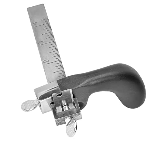 RiToEasysports Lederhandwerkszubehör Handheld -Cutter -Werkzeug, Aluminiumgriff, Geeignet Zum Schneiden von Lederstreifen, Ideal für Leder Crafting Profis RiToEasysports Lederhandwerkszubehör Handheld -Cutter -Werkzeug, Aluminiumgriff, Geeignet Zum Schneiden von Lederstreifen, Ideal für Leder Crafting Profis von RiToEasysports