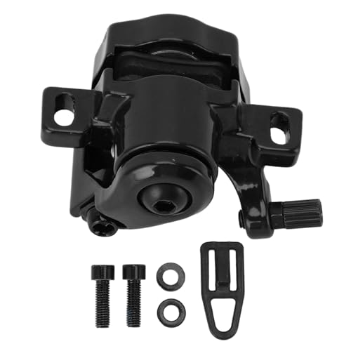 RiToEasysports Mi4 Elektroroller-Bremsscheibengerät, Bremssattel-Ersatzteile aus Aluminiumlegierung mit Zweirichtungs-Bremsdesign für Pro (Black) von RiToEasysports